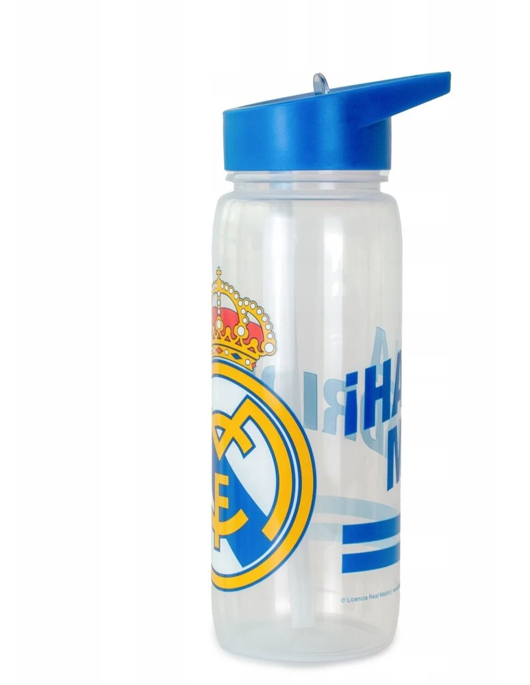 KIDS buteliukas su kandikliu vaikų gėrimų gerbėjui „Real Madrid“ 600 ml / Rm00037