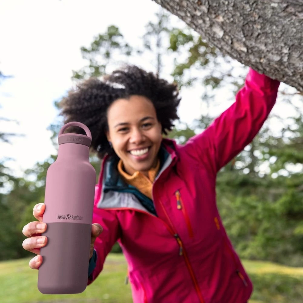 Gertuvė Klean Kanteen Kanteen RISE Classic VI (Arch Loop Cap), 592 ml/20 oz, Dusty Orchid