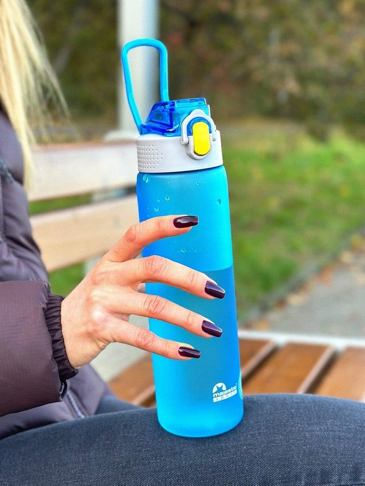 Gertuvė Majestic Sport Tritano butelis Okosei Mat 750 ml mėlynas