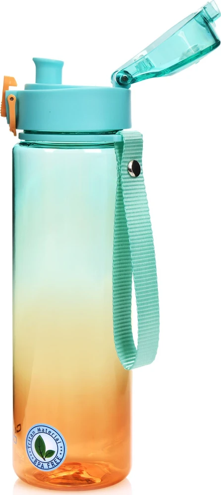 Gertuvė Majestic Sport Buteliukas tritanowa Casno Aura 560 ml zielono-oranžinė