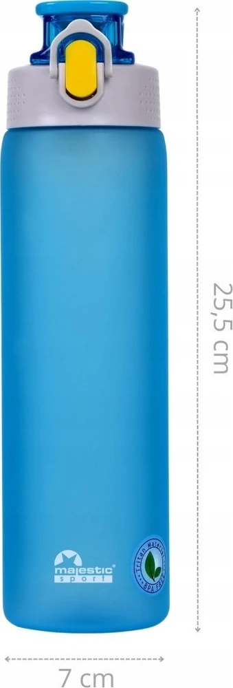 Gertuvė Majestic Sport Tritano butelis Okosei Mat 750 ml mėlynas
