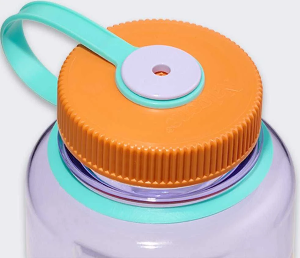Gertuvė Nalgene plačiakaklis butelis 1 l ametisto spalvos