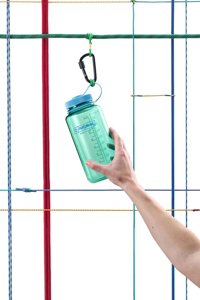 Gertuvė Nalgene plačiakaklis butelis WM 1 l, pastelinės spalvos