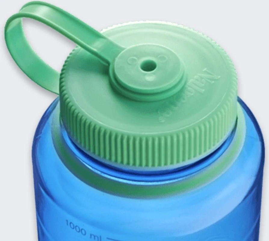 Nalgene plačiakaklis gertuvė WM 1 l mėlyna
