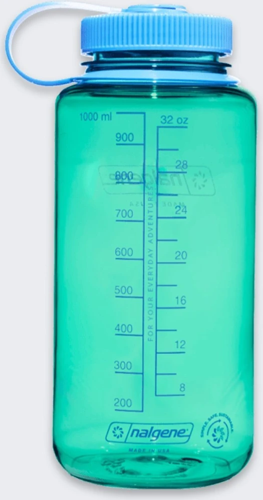 Gertuvė Nalgene plačiakaklis butelis WM 1 l, pastelinės spalvos