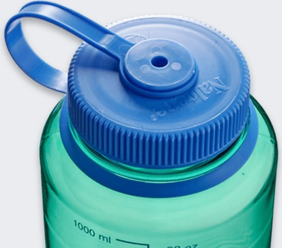 Gertuvė Nalgene plačiakaklis butelis WM 1 l, pastelinės spalvos