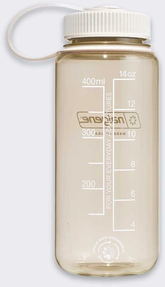 Gertuvė Nalgene plačiakaklis butelis 0,5 l medvilninis