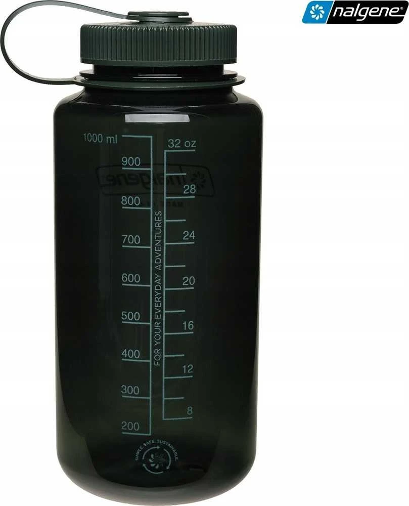 Gertuvė Nalgene plačiakaklis butelis 1 l vienspalvis