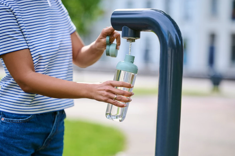 Gertuvė Pasabahce Buteliukas NA WODĘ VITA 900 ML NORDIC Juodas 107733041100