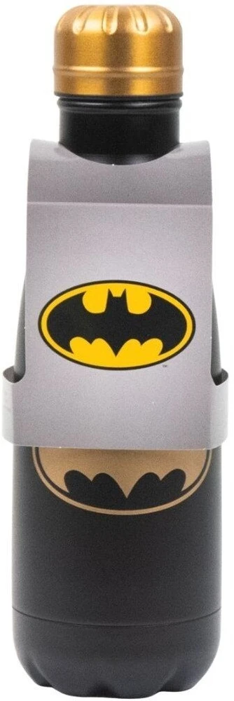 Gertuvė Pyramid Batman Buteliukas Metalowa - Znak (Juodai-Złota)