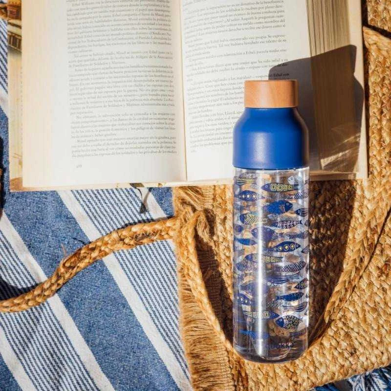 „Quokka Ice“ – „Ecozen Vanduo“ butelis 840 ml (jūros žuvies skonio)