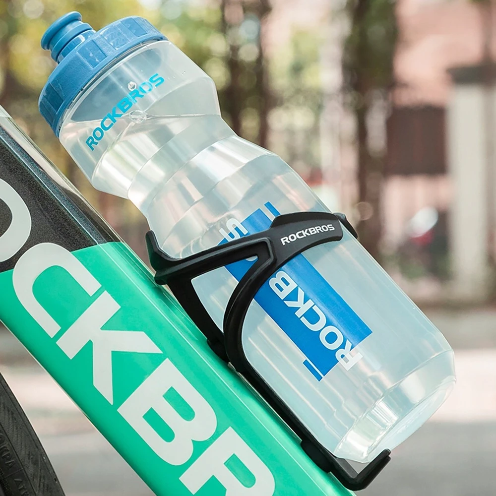 Rockbros 750 ml dviračio gertuvė – permatoma su Mėlyna kandikliu