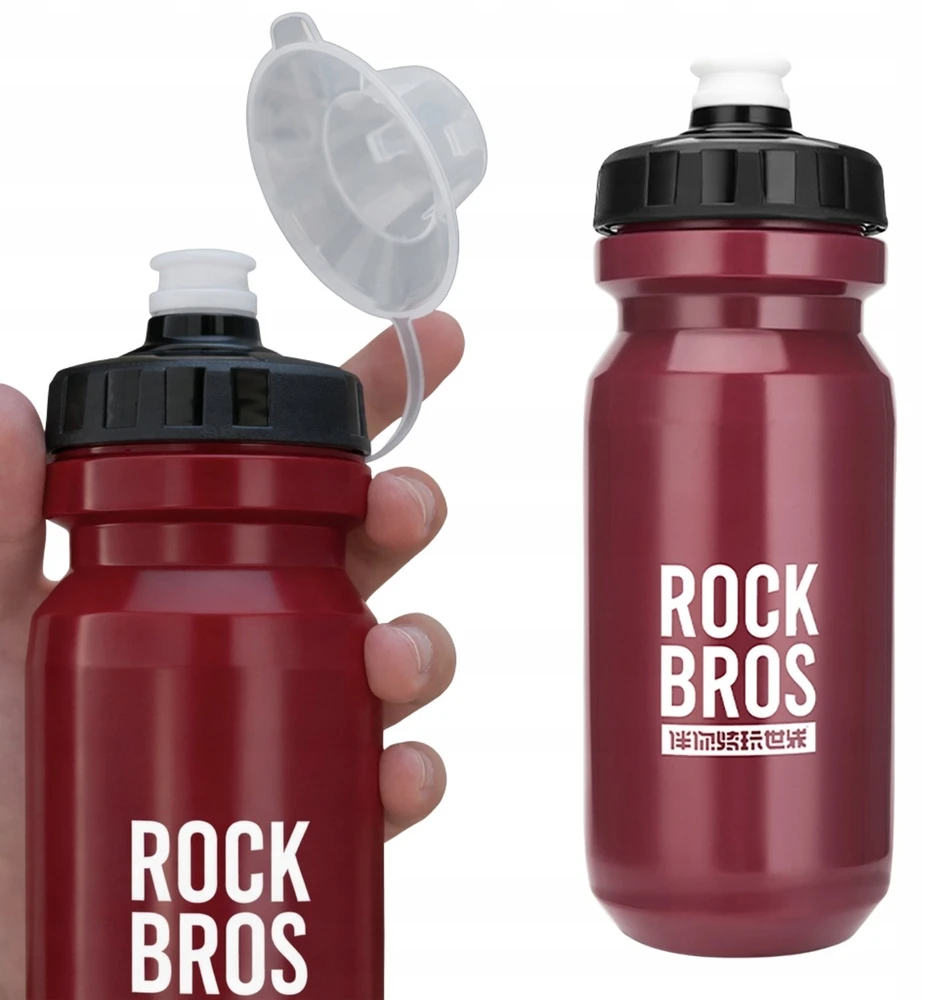 Gertuvė Rockbros 600 ml Bike Bottle - Raudona