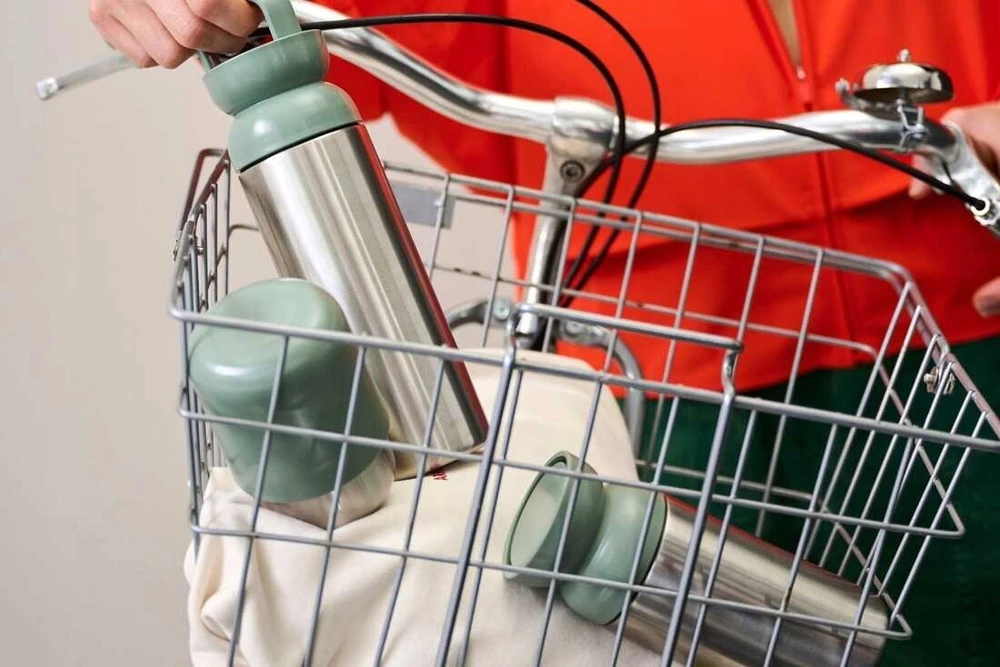 Gertuvė Rosti Mepal Mepal Vita Buteliukas na wodę plieninė 500 ml Nordic Sage 107740094700