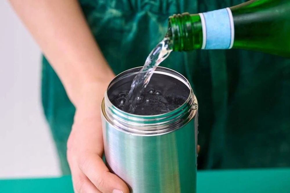 Gertuvė Rosti Mepal Mepal Vita Buteliukas na wodę plieninė 500 ml Nordic Sage 107740094700