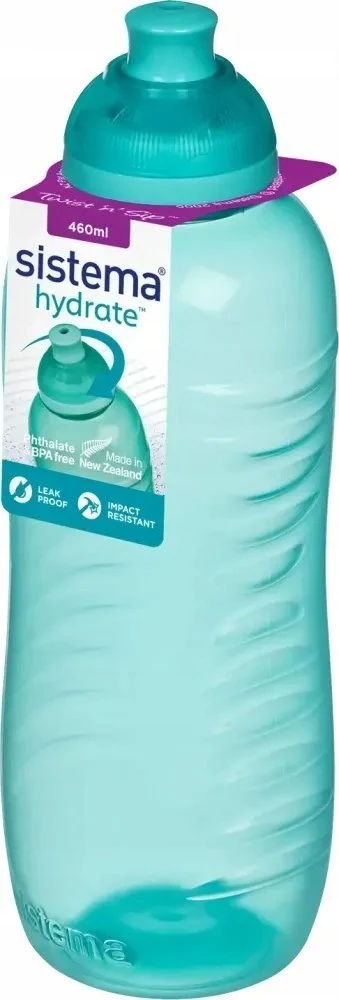 Sistema „Aca9e Twist n Sip“ buteliukas su spaudžiamuoju dangteliu, 460 ml