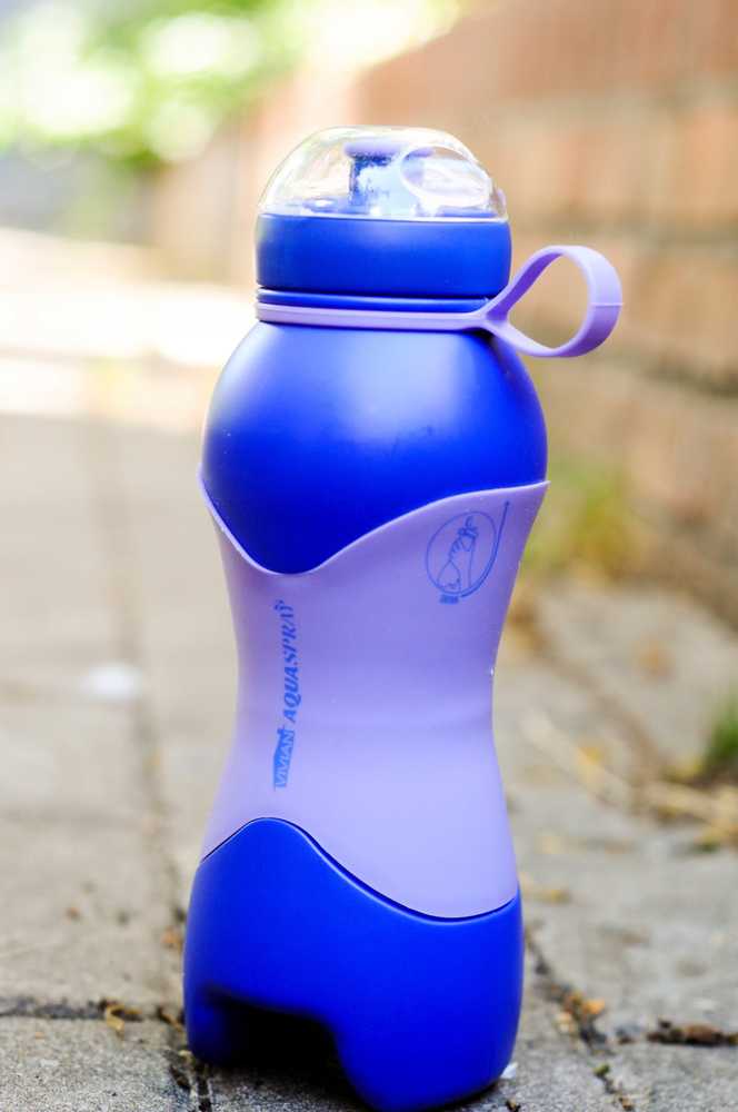 Gertuvė SodaStream Bez Marki Buteliukas bidon sportowy AquaSpray violetinė
