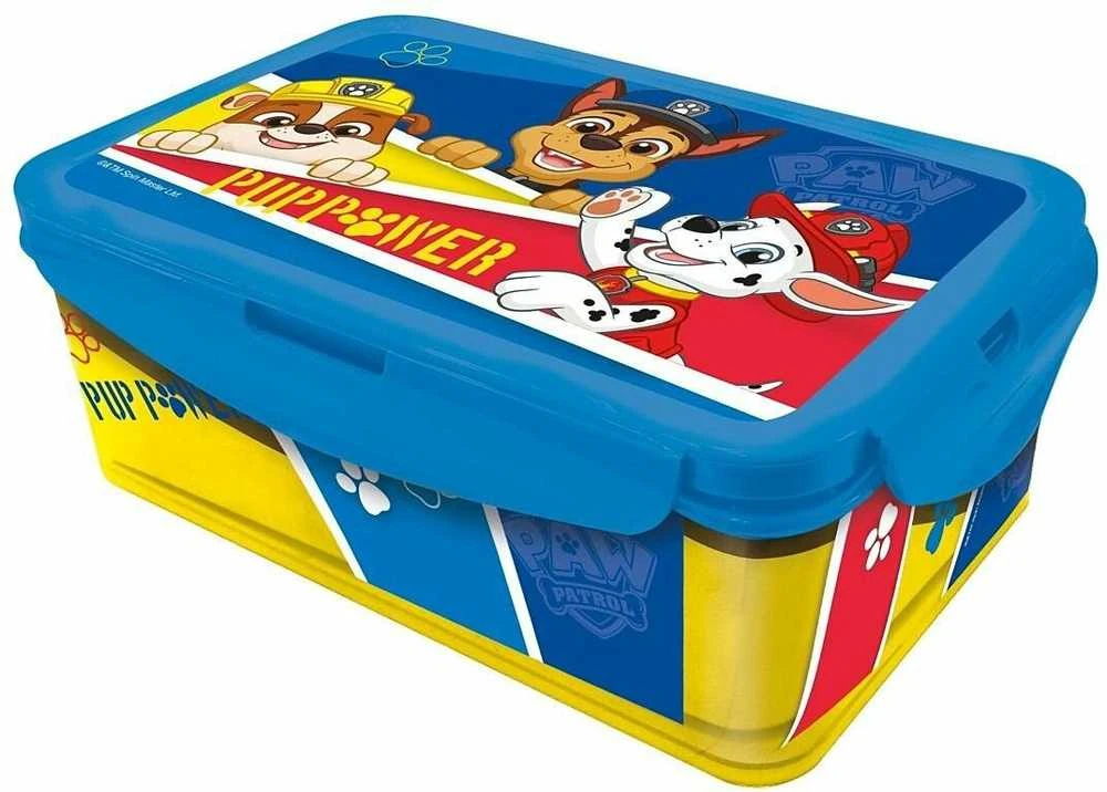 Stor PAW PATROL Priešpiečių dėžutė w/remov. compartm., 21x13 cm