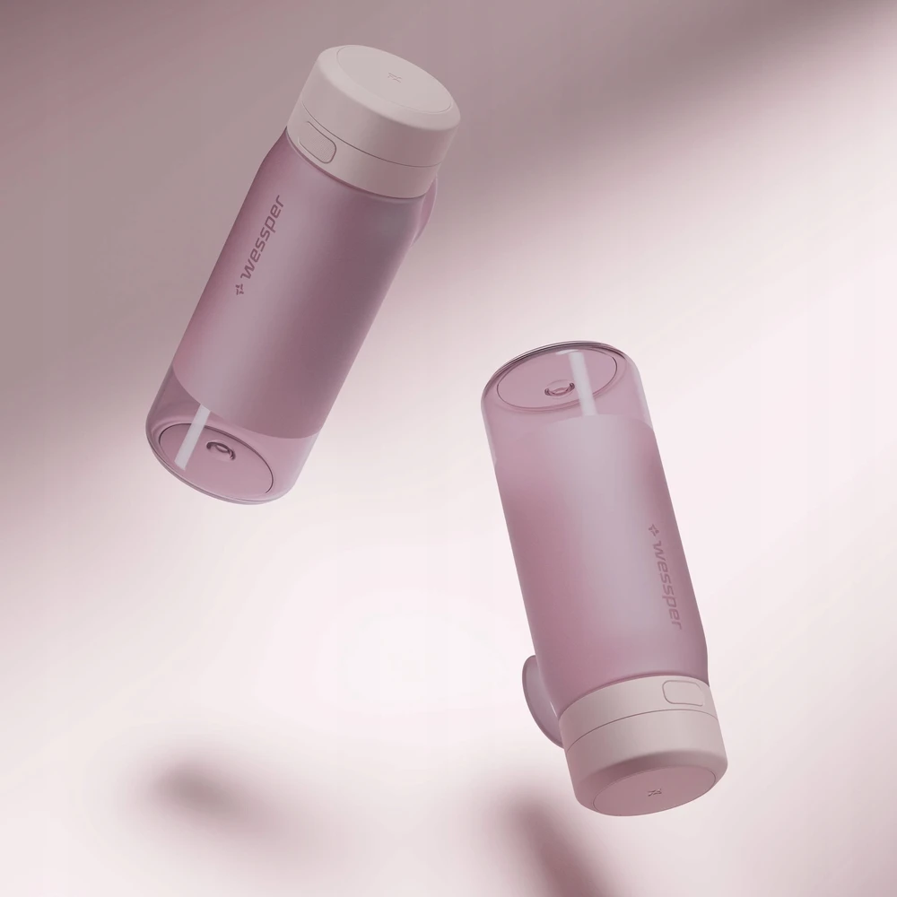 Gertuvė Wessper Buteliukas filtrująca B2 TRITAN Actitex™ 500ml Rožinė (WES273-500-PK_K)