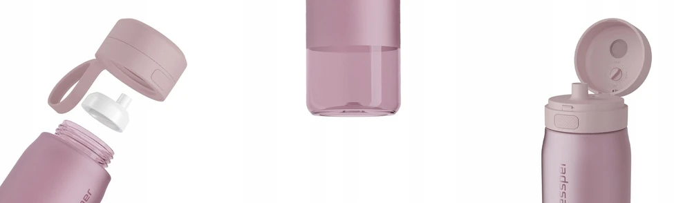 Gertuvė Wessper B2 TRITAN Actitex™ filtro butelis 700 ml, rožinis (WES273-700-PK_K)
