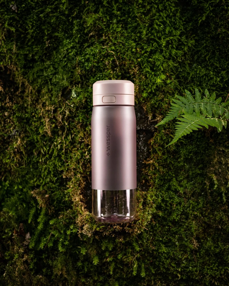 Gertuvė Wessper B2 TRITAN Actitex™ filtro butelis 700 ml, rožinis (WES273-700-PK_K)