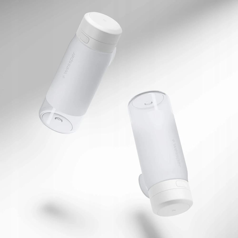 Gertuvė Wessper B2 TRITAN Actitex™ filtro butelis, 500 ml, baltas (WES273-500-WH_K)