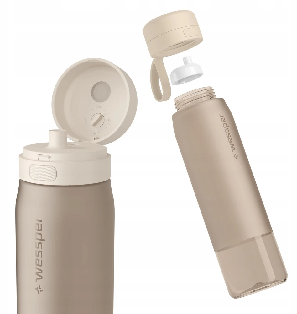 Gertuvė Wessper Buteliukas filtrująca B2 TRITAN Actitex™ 1000ml rusvai gelsvas (WES273-1000-BG_K)