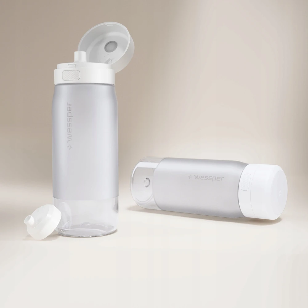 Gertuvė Wessper B2 TRITAN Actitex™ filtro butelis, 500 ml, baltas (WES273-500-WH_K)