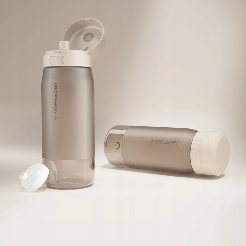 Gertuvė Wessper Buteliukas filtrująca B2 TRITAN Actitex™ 500ml rusvai gelsvas (WES273-500-BG_K)