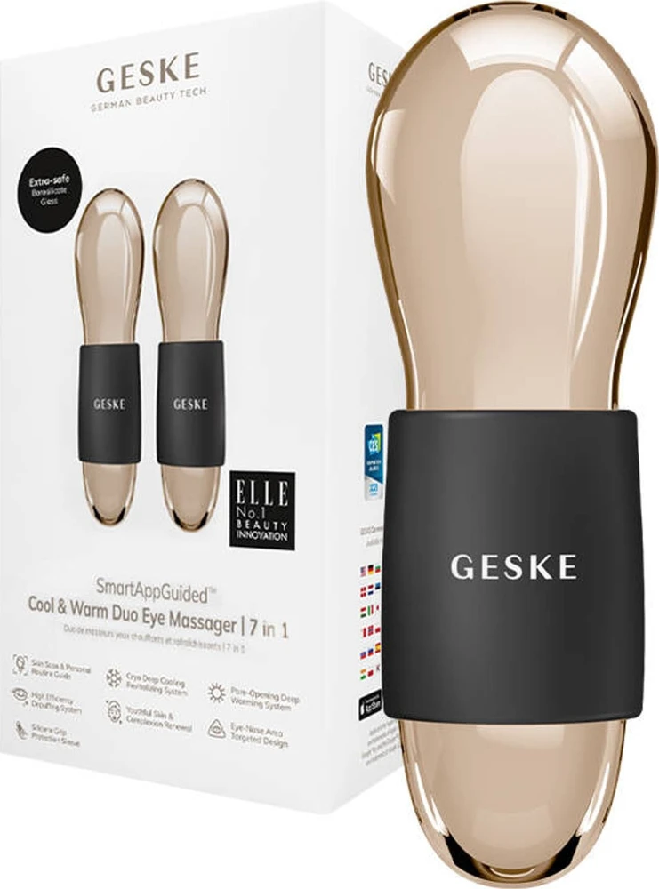 Geske Cool &amp; Warm Duo Eye Massager 7in1 (pilka)