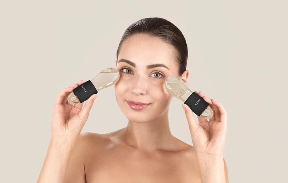 Geske Cool &amp; Warm Duo Eye Massager 7in1 (pilka)