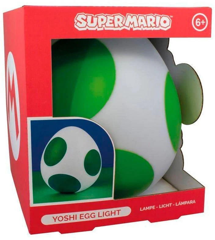 Paladone Super Mario Yoshi Egg 3D Lempa V2 | 20cm