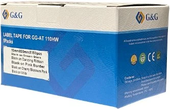 G&G lipdukai 5 vnt. su skirtingais raštais 15x50mm