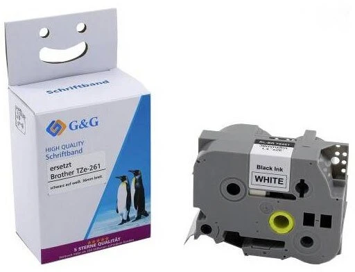 G&G Taśma kompatybilna su Brother TZe-261