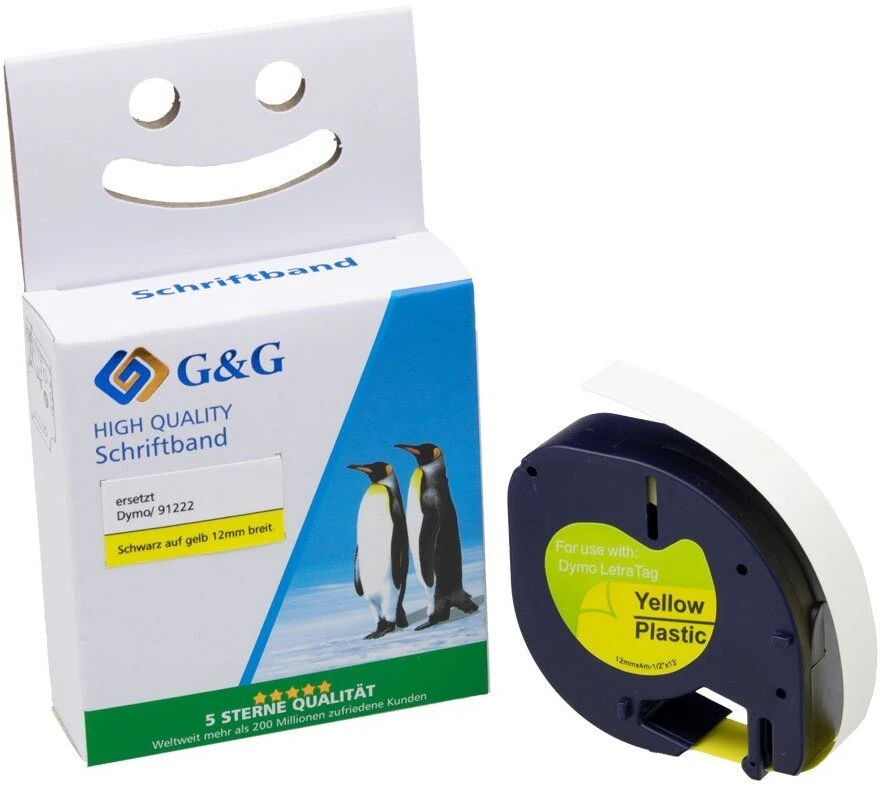 G&G Taśma kompatybilna su DYMO 91222/ S0721670
