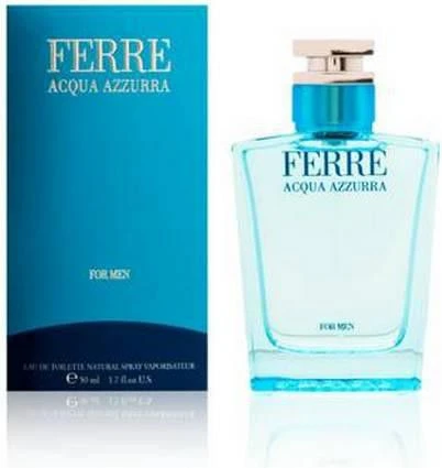 Gianfranco Ferre Acqua Azzurra EDT tualetinis vanduo vyrams, 50 ml
