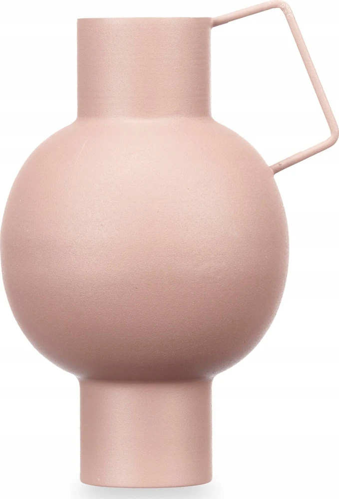 Gift Decor Metalinė vaza, pastelinės spalvos, aukštis 23 cm