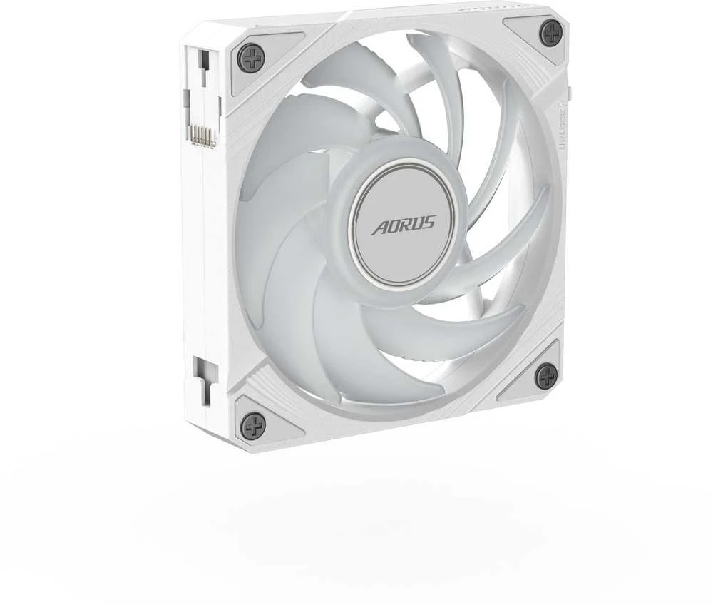 GIGABYTE AORUS EZ CHAIN baltas 120mm ventiliatorius