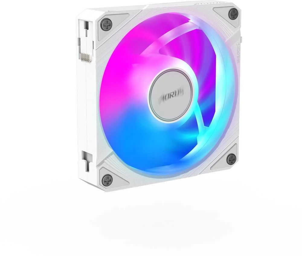 GIGABYTE AORUS EZ CHAIN FAN ICE ventiliatorius, 1x120mm, baltas