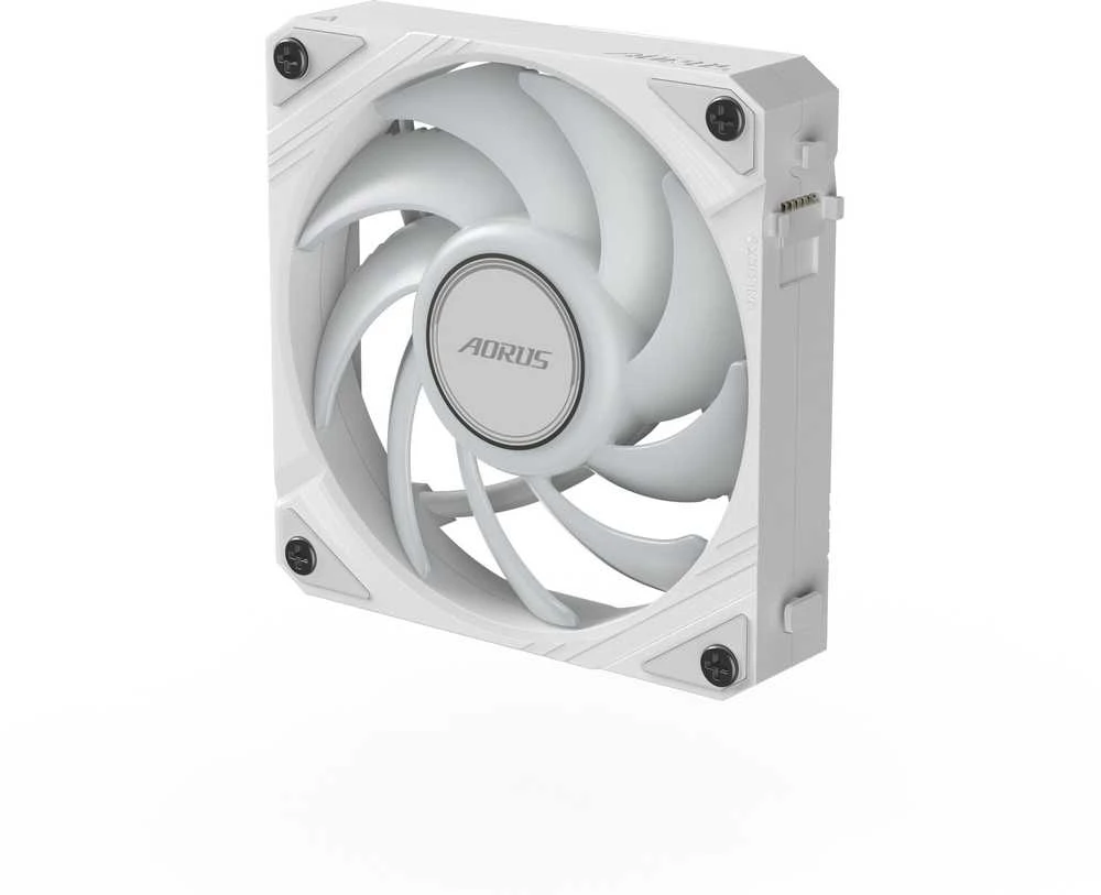 GIGABYTE AORUS EZ CHAIN FAN ICE ventiliatorius, 1x120mm, baltas