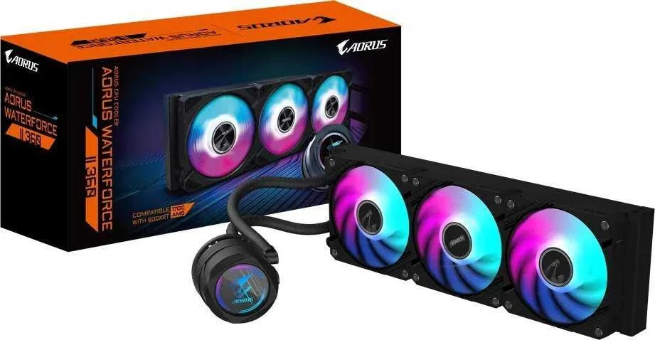 Gigabyte Aorus WaterForce II 360 vandens aušinimas