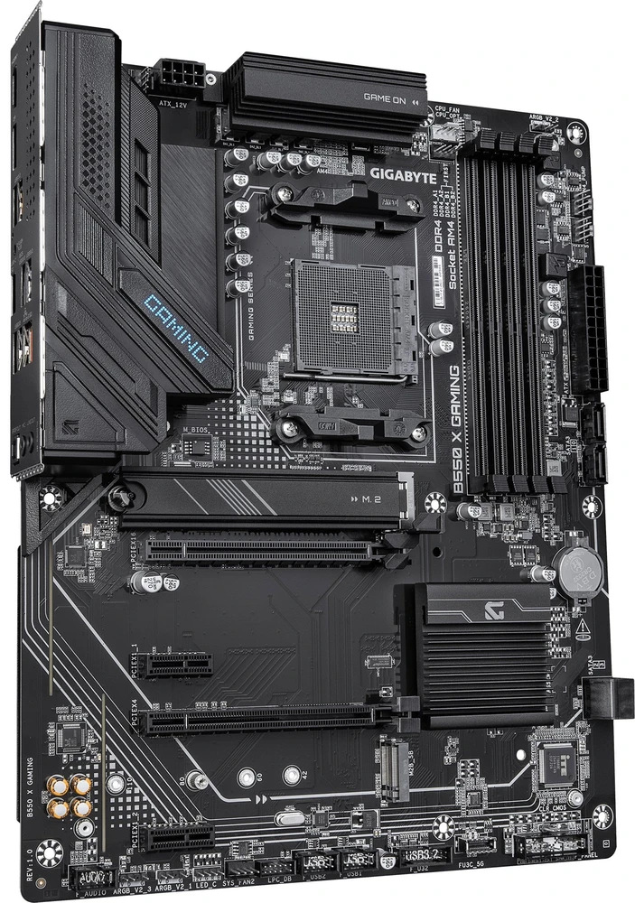 Gigabyte B550 X GAMING pagrindinė plokštė AMD B550 Socket AM4 ATX