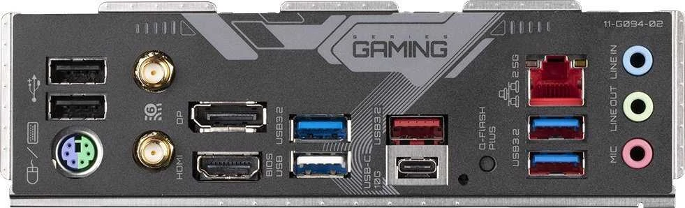 Pagrindinė plokštė GIGABYTE B650 GAMING X AX V2 AM5 4xDDR5 4xSATA 3xM.2