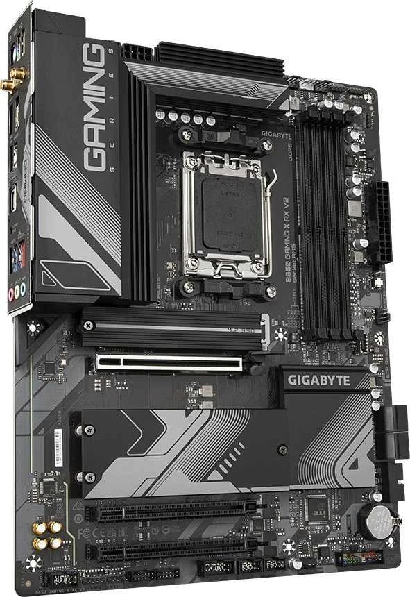 Pagrindinė plokštė GIGABYTE B650 GAMING X AX V2 AM5 4xDDR5 4xSATA 3xM.2