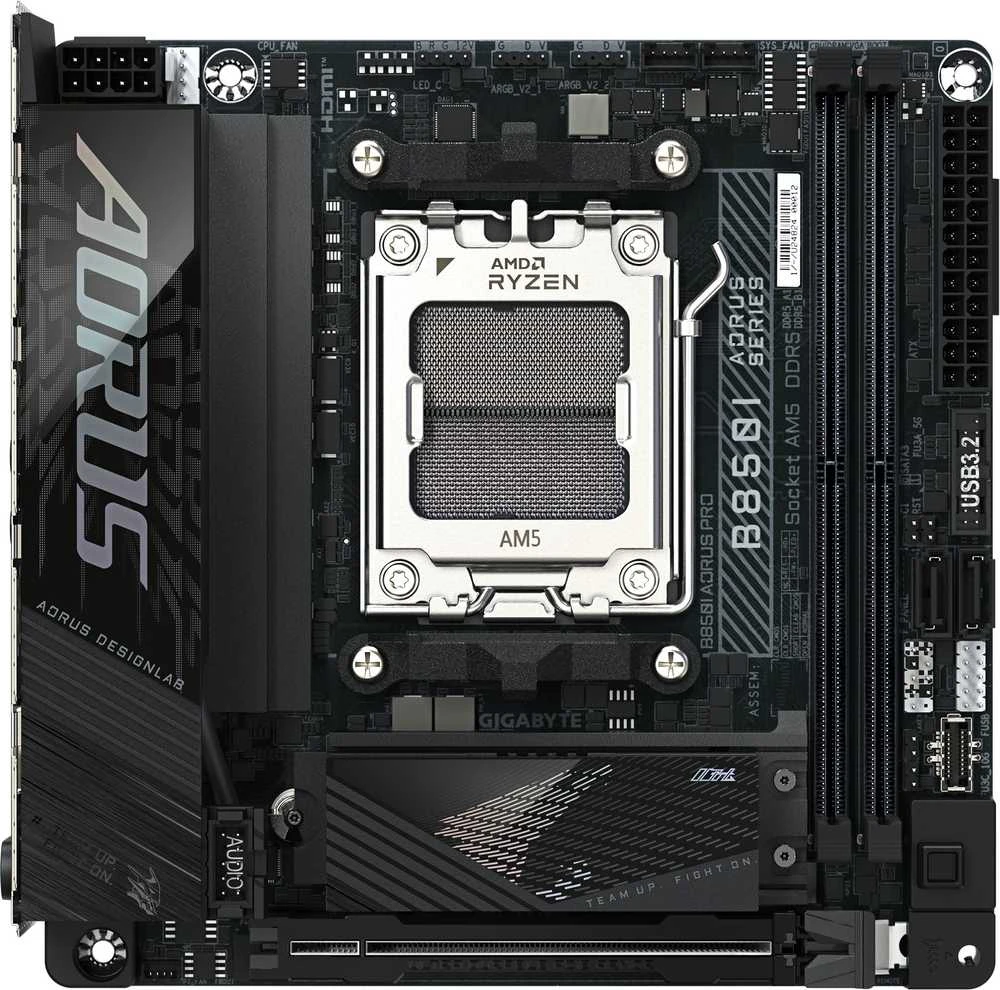 Pagrindinė plokštė Gigabyte B850I AORUS PRO