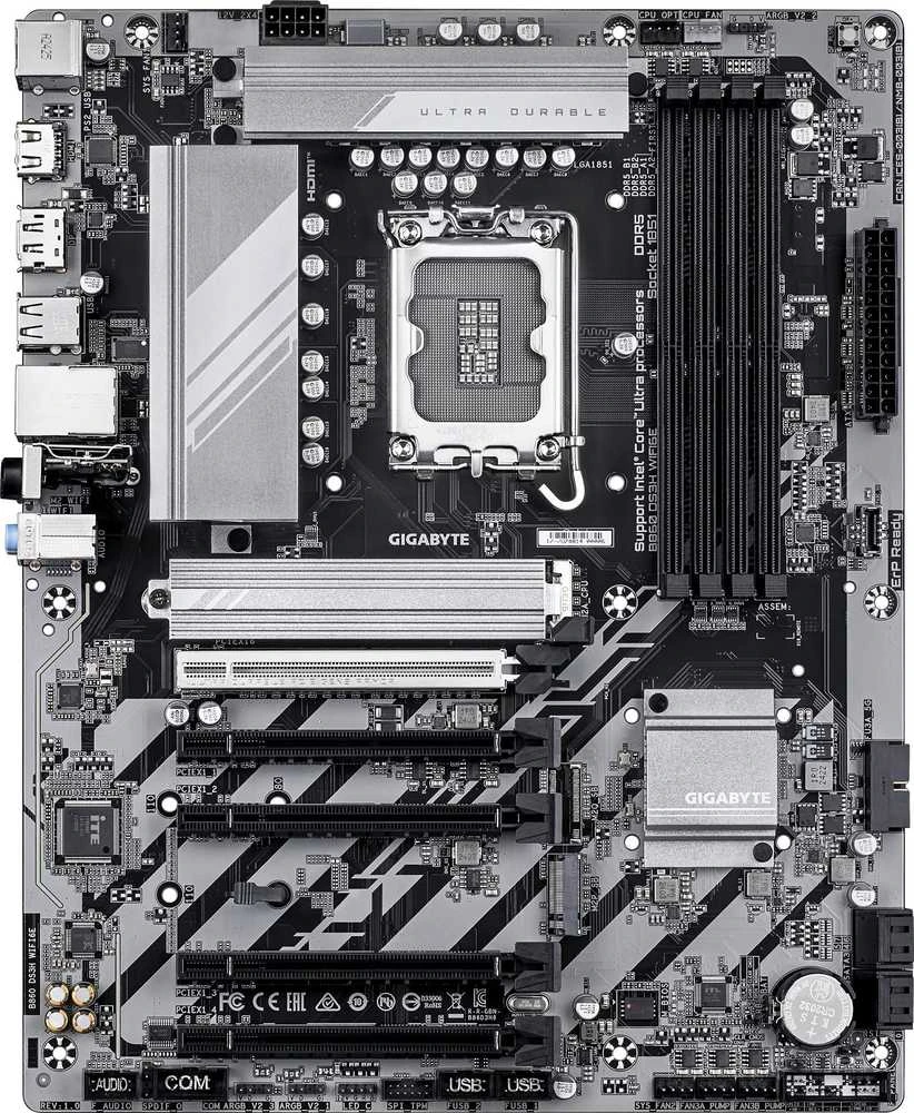 Pagrindinė plokštė Gigabyte B860 DS3H WIFI6E
