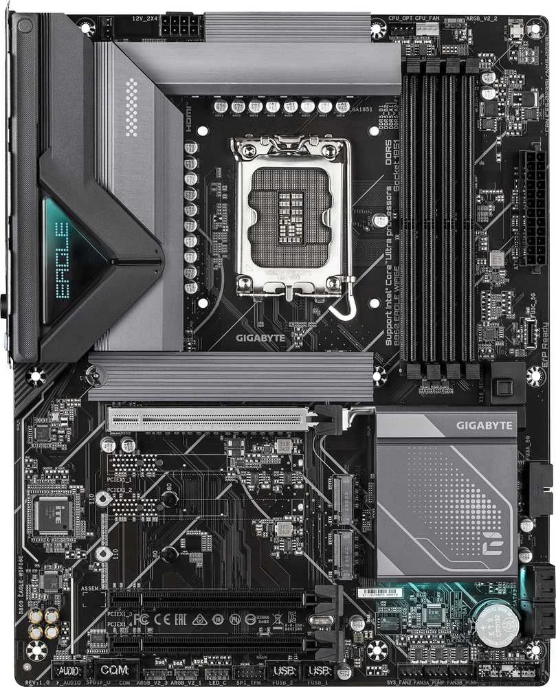 Pagrindinė plokštė Gigabyte B860 EAGLE WIFI6E