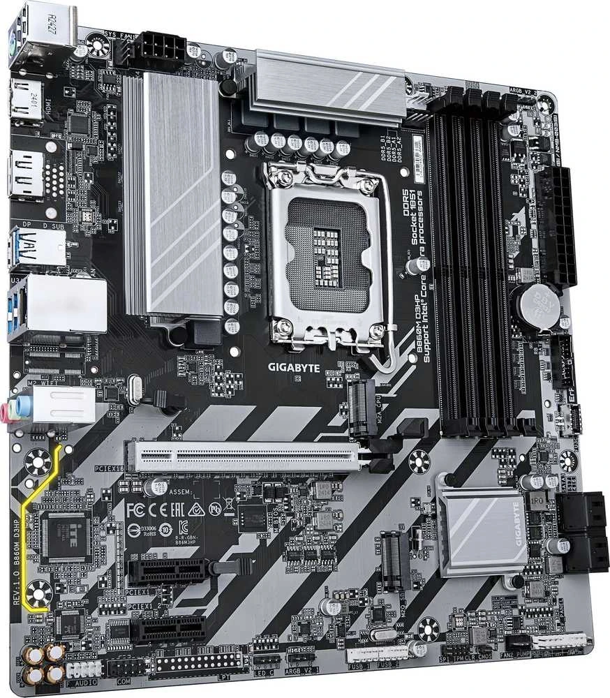 Pagrindinė plokštė Gigabyte B860M D3HP