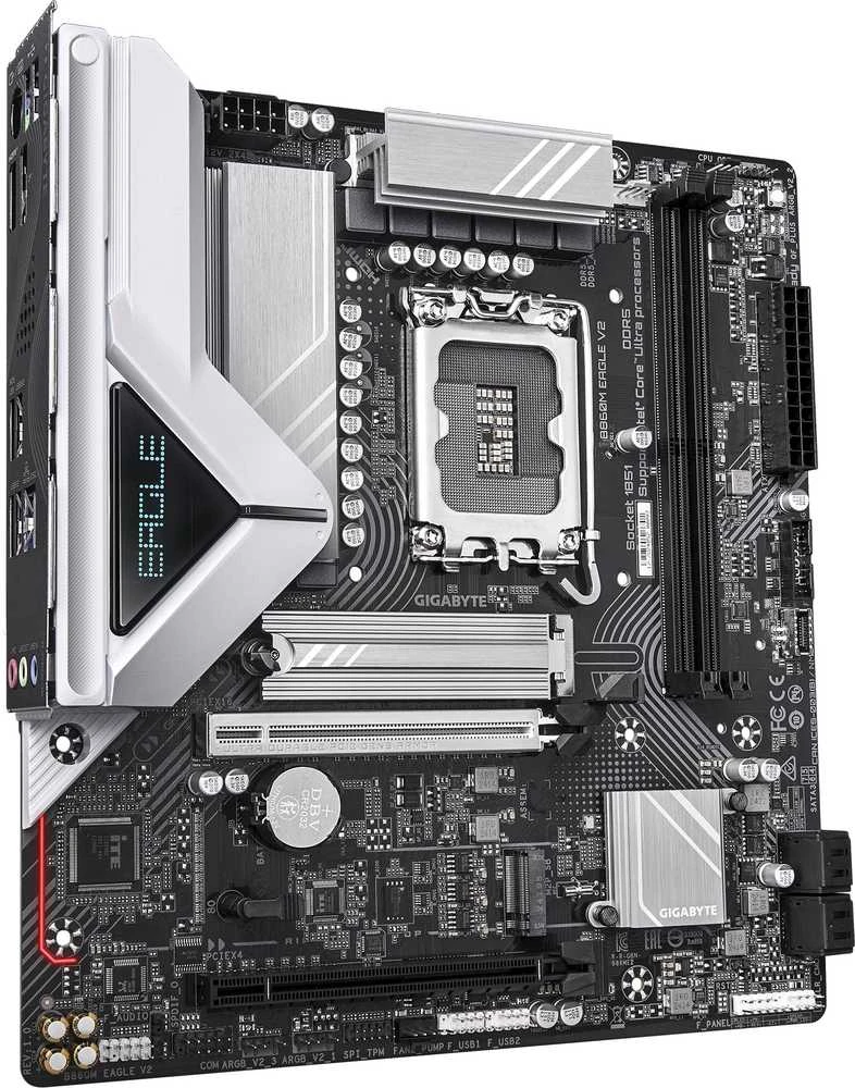 Pagrindinė plokštė GIGABYTE B860M EAGLE V2 LGA1851 1xHDMI 1xDP