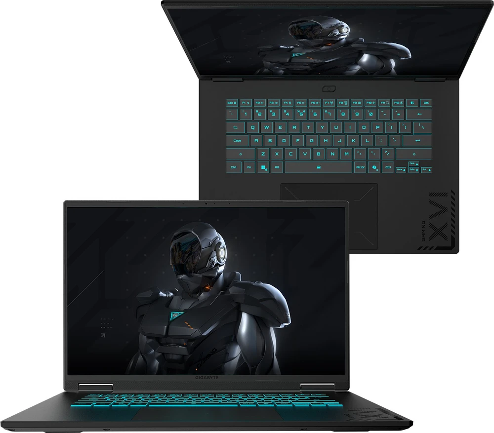 Gaming Nešiojamas kompiuteris GIGABYTE A16 CTH Intel Core i7-13620H 16GB/1TB/RTX5050 W11Home - German Keyboard